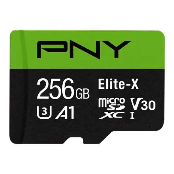 PNY Elite-X 256GB Class 10 U3 V30 microSDXC Memory Card